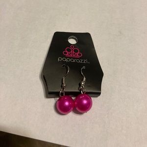Pink purple - ish earrings